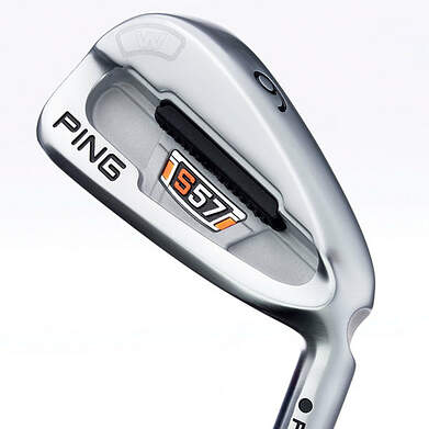 Ping S57 Single Iron 4 Iron Ping AWT Steel Stiff Right Handed Black Dot 38.75in